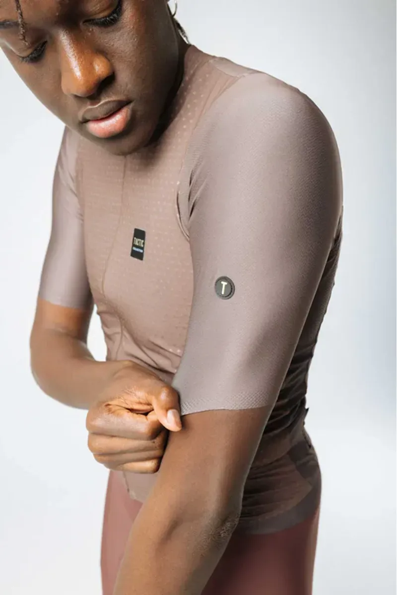 Tactic Sport Signature Ultimate Short Sleeve Jersey in Brown-3