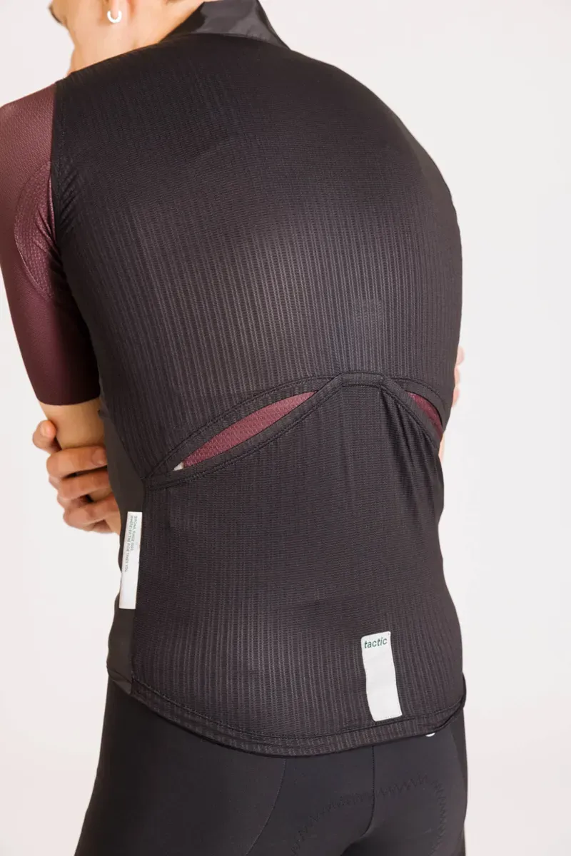 Tactic Sport Skurt Windproof Gilet in Black-5