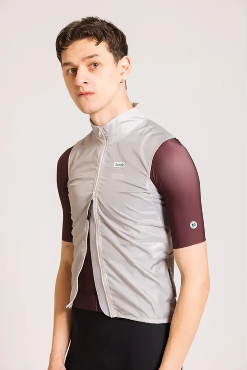 Tactic Sport Skurt Windproof Gilet in Grey-4