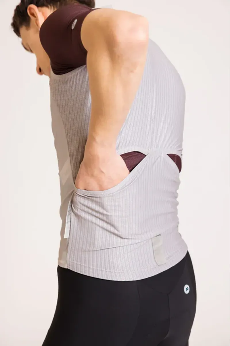 Tactic Sport Skurt Windproof Gilet in Grey-5