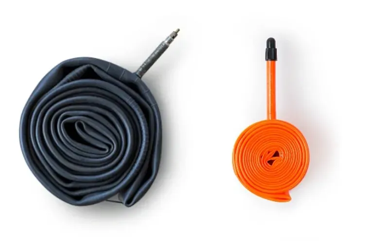 Tubolito Tubo CX/Gravel 60mm Presta Valve In Orange -5